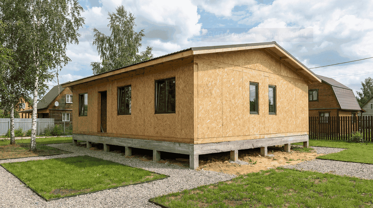 Семейный коттедж 133 м² — Сиверский, Гатчинский район, комплектация ПОЛНЫЙ