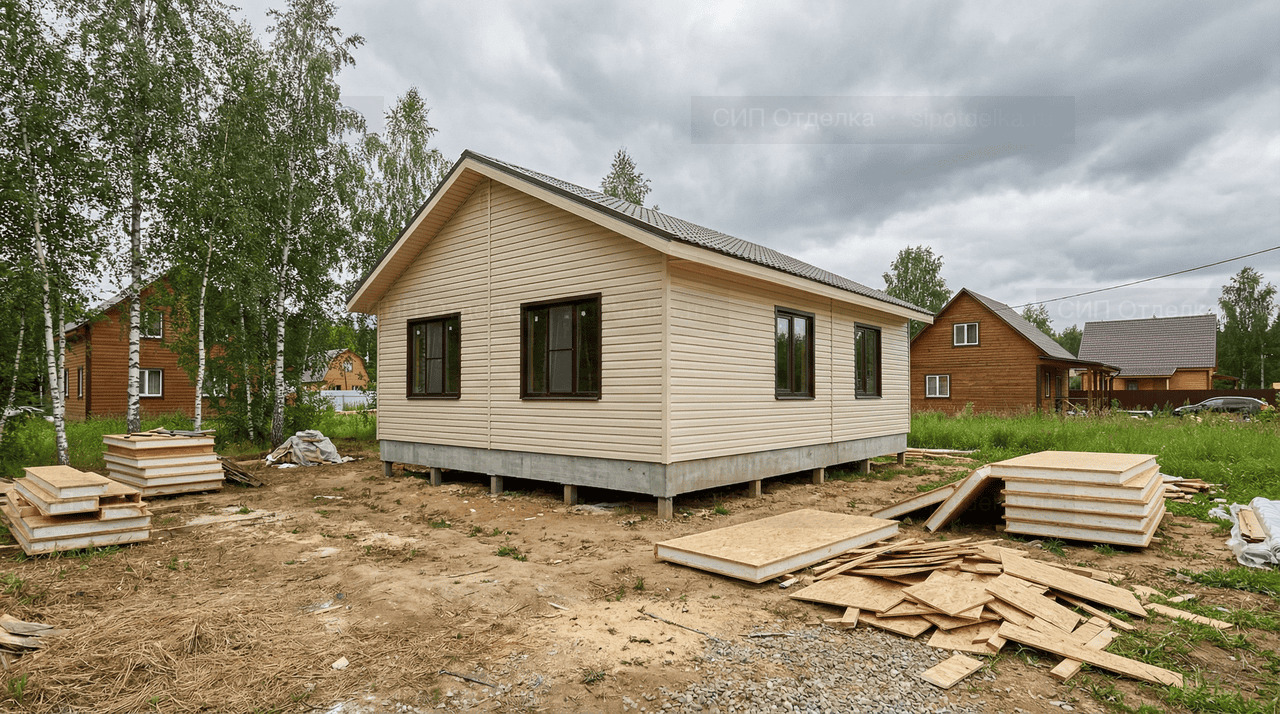 Загородный дом 124 м² — Ломоносов, Петродворцовый район, комплектация СТАНДАРТ