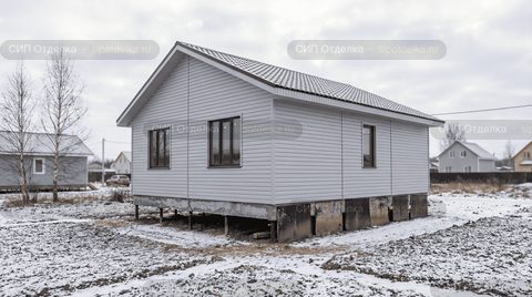 Коттедж из СИП-панелей 123 м² — Янино-1, Всеволожский район, комплектация ПОЛНЫЙ