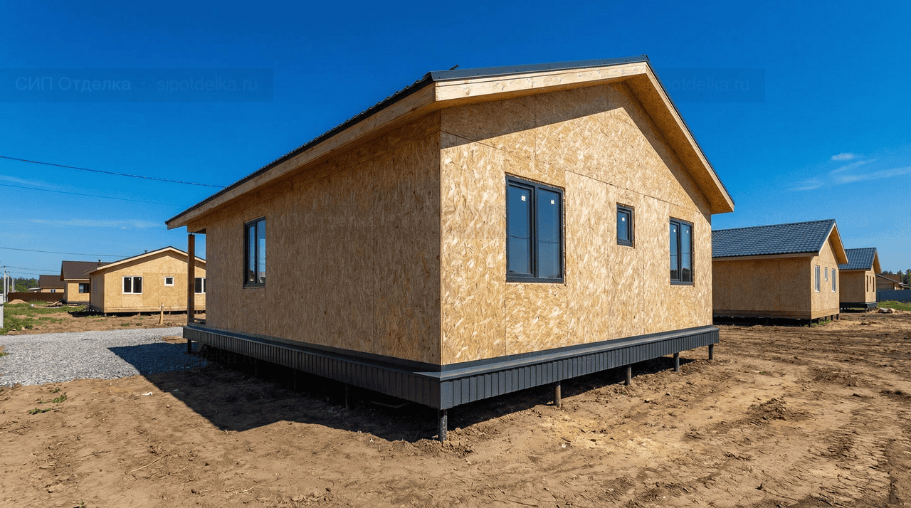 Загородный дом 130 м² — Кировск, Кировский район, комплектация СТАНДАРТ