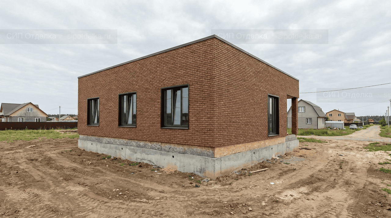 Загородный дом 131 м² — Приладожский, Кировский район, комплектация СТАНДАРТ