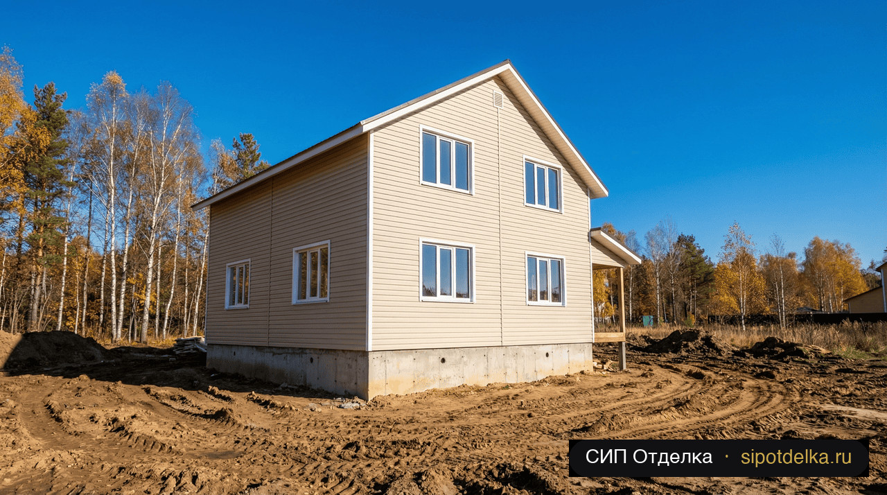 Загородный дом 206 м² — Выборг, Выборгский район, комплектация СТАНДАРТ
